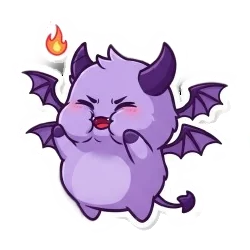 恶魔生气